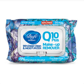 دستمال مرطوب دافی 50 عددی حاوی Q10