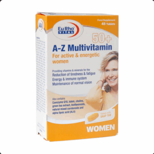 قرص مولتی  ای-زد 50+ یوروویتال 45 عددی
