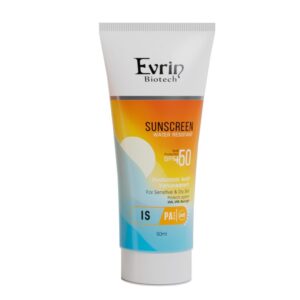 کرم ضدافتاب spf50مناسب پوست خشک و حساس بدون رنگ اورین